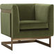 Yvette Gold / Meg Olive Armchair